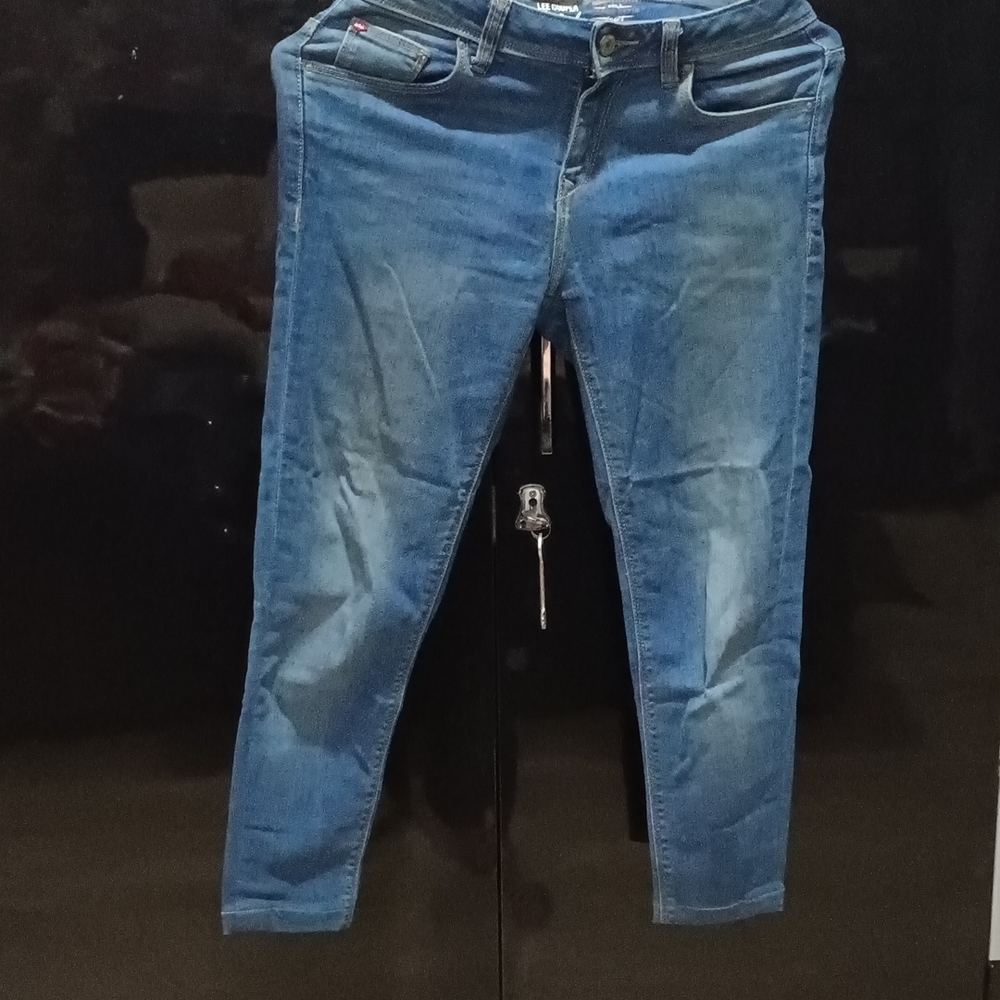 Women blue denim jeans